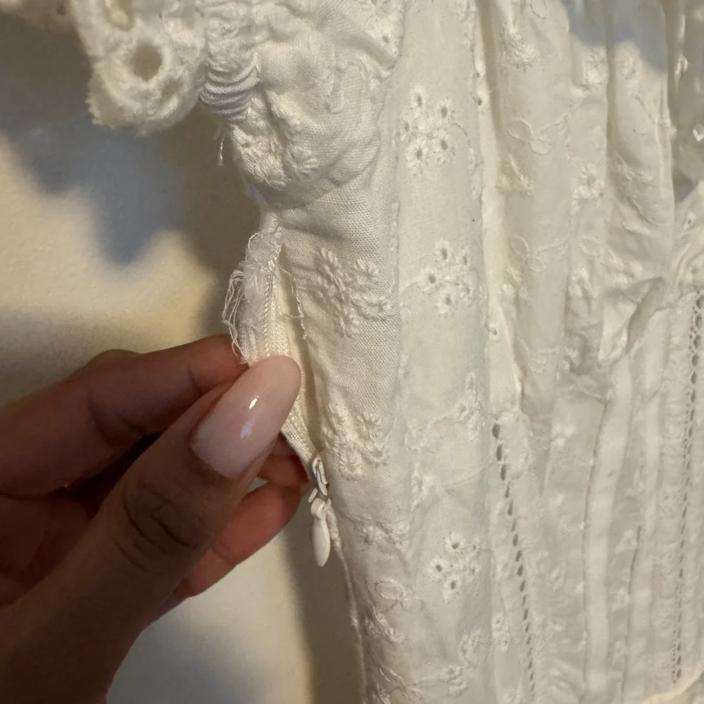 Lacemade Little Jasmine Cotton Corset Dress - Picture 10 of 10